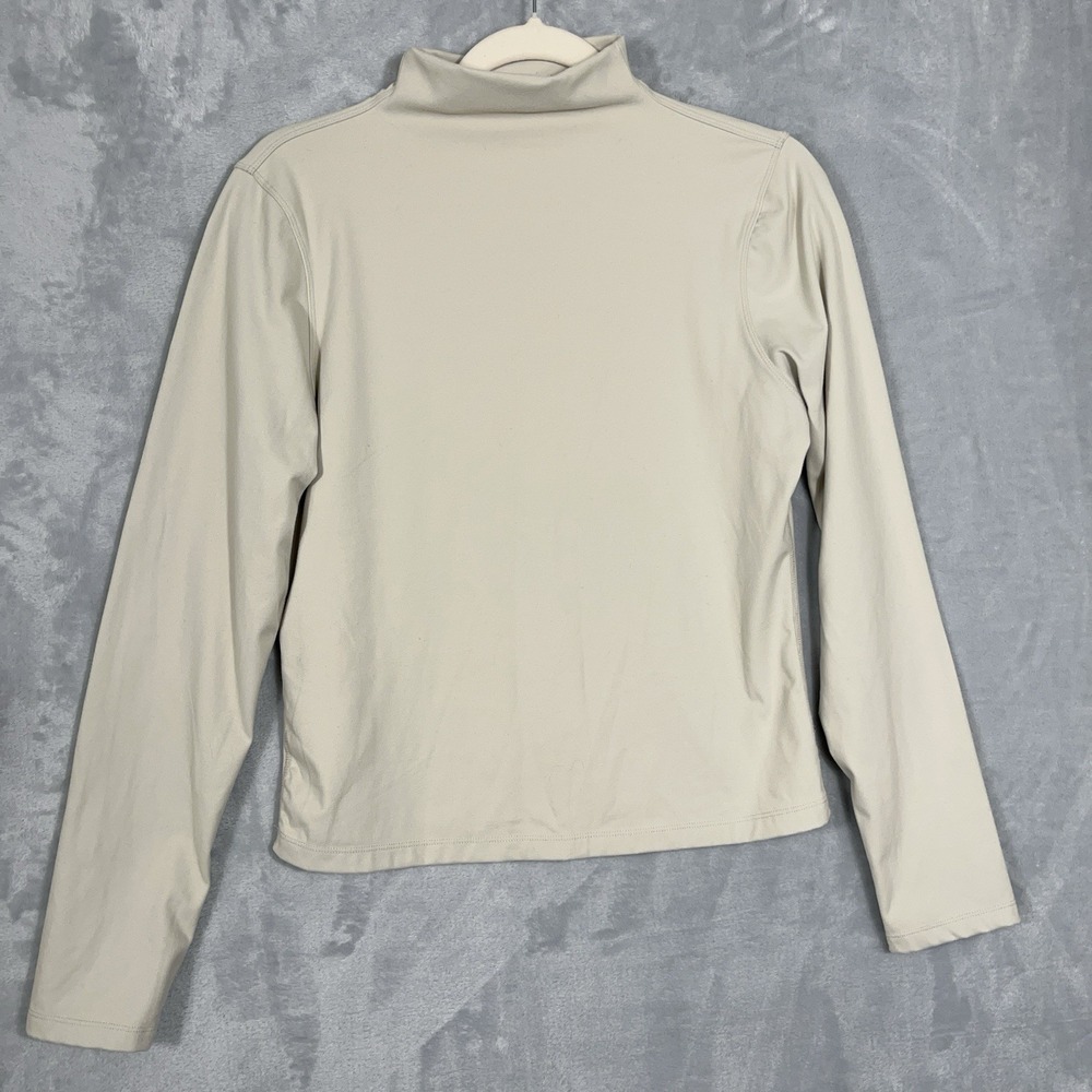 Yogalicious Top Evelyn Mock Neck Long Sleeve XL Comfy Athleisure Minimalist
